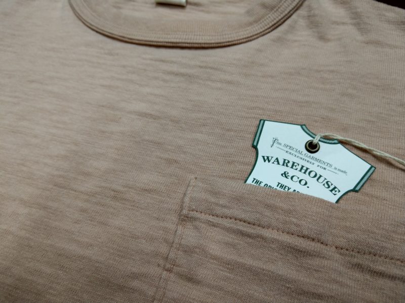 シンプルなアメカジには【WAREHOUSEのlot4601 ポケットT】がやっぱり良い。